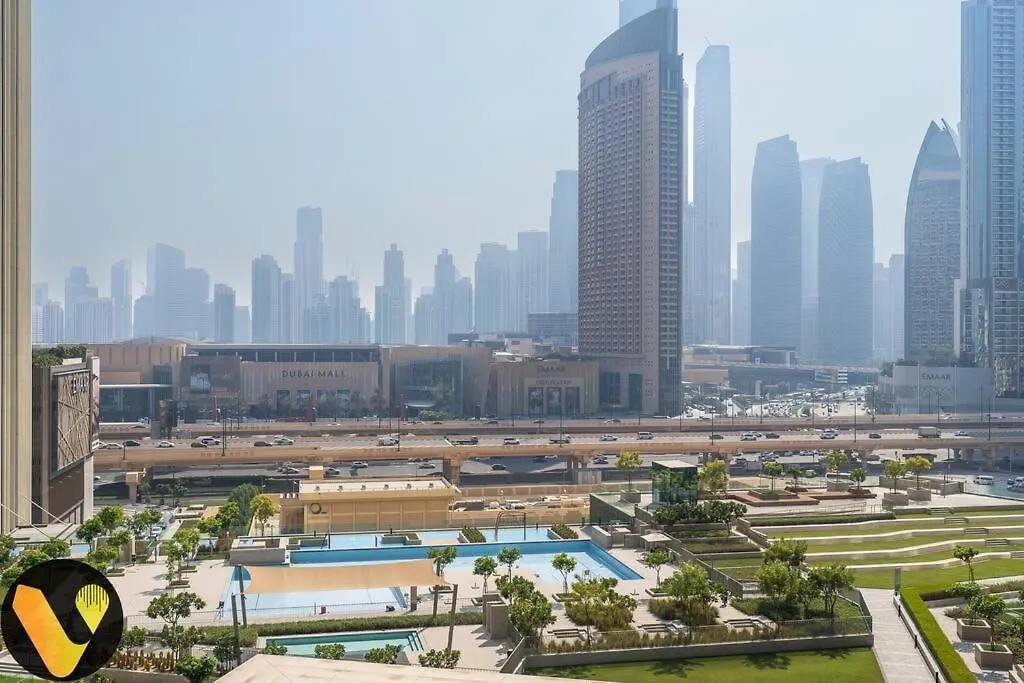 Downtown Views II - Vogue Two Bedroom Apartment With Balcony And Full Burj Khalifa View Дубай